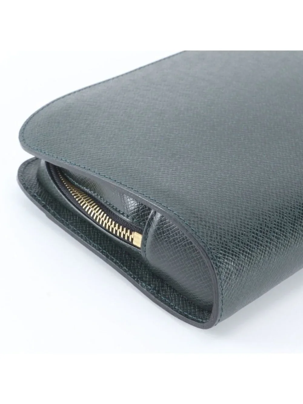 Louis Vuitton Taiga Baikal Leather Clutch Pouch Business